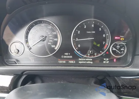 2015 BMW 528I из США, поврежденный, VIN WBA5A5C5XFD524150